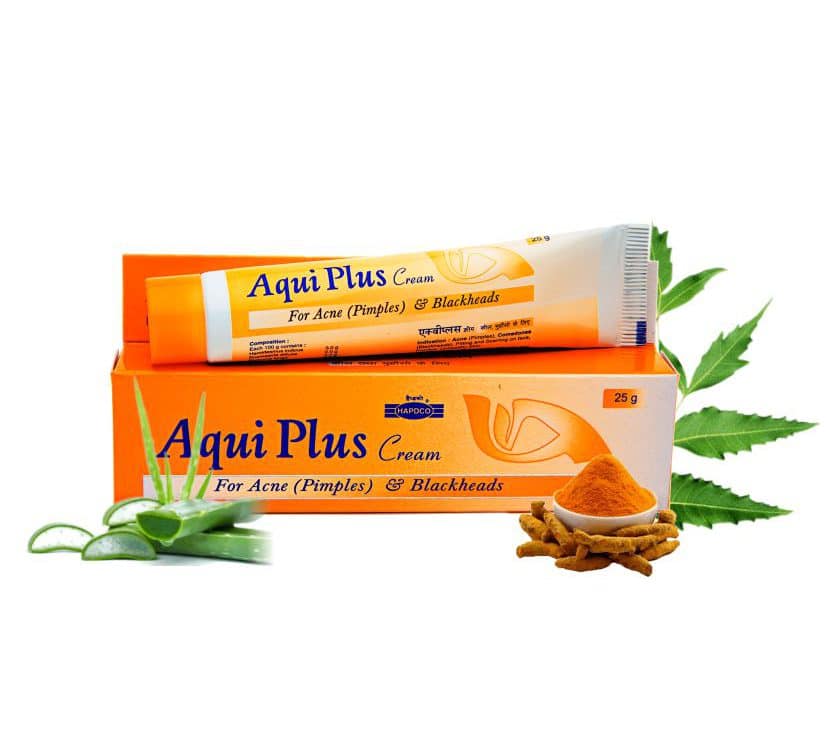 Hapdco Aqui Plus Anti Pimples, Anti Acne Cream, Herbal Cream